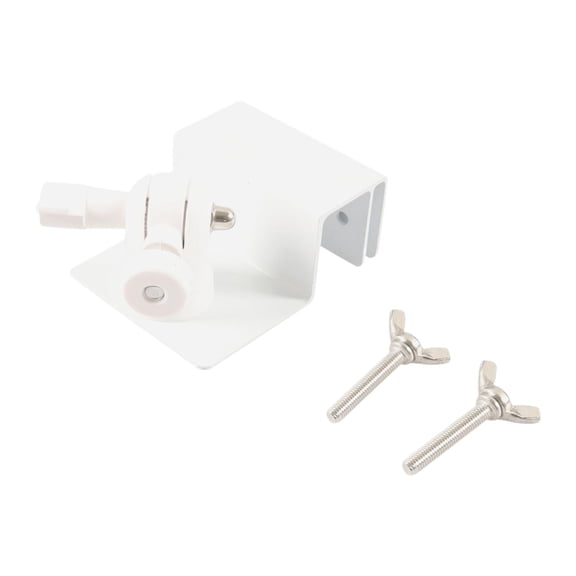 WLPZXP Outdoor Security Camera Gutter Mount 3x2.3x1.2inch Accessory Professional Simple White