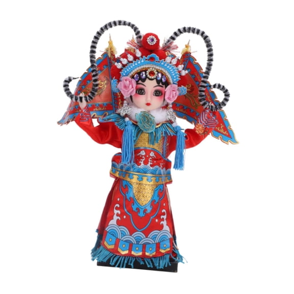 WLPZXP Peking Opera Doll Ornament Centerpiece for Peking Opera Lover Desktop Decoration Style A