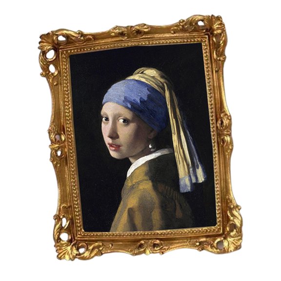 WLPZXP Rectangle Polyresin Photo Frame 18.2x22.5cm Photo Decoration Gift Tabletop Wall