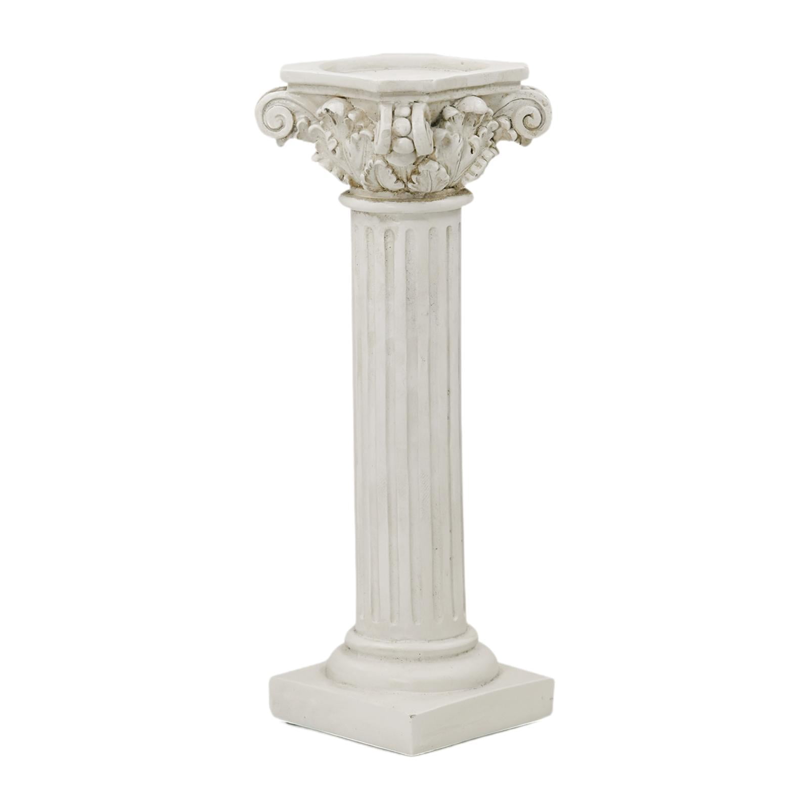 WLPZXP Roman Column Pillar Art Garden Architectural Sculpture for Table Patio Scene L