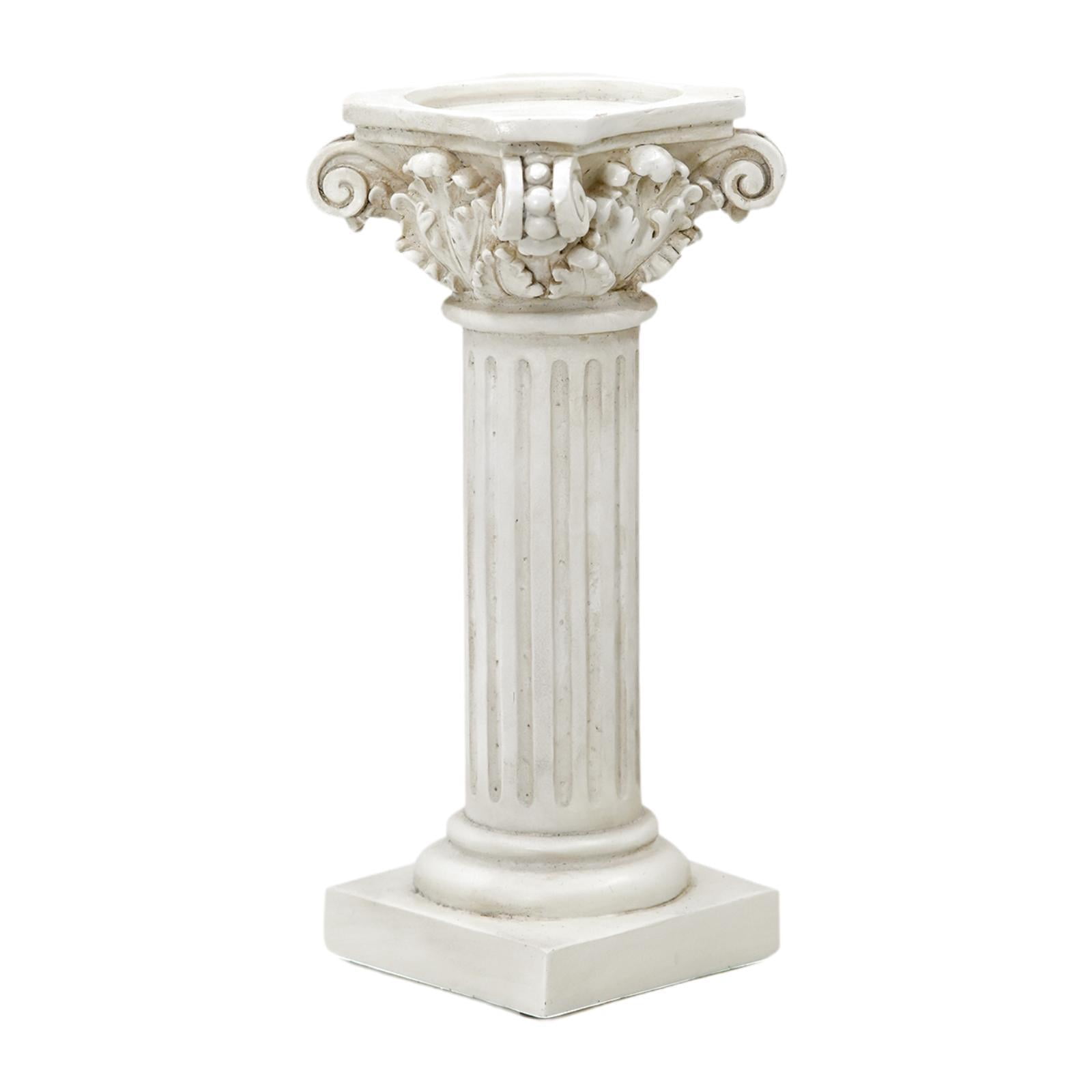 WLPZXP Roman Column Pillar Art Garden Architectural Sculpture for Table Patio Scene S