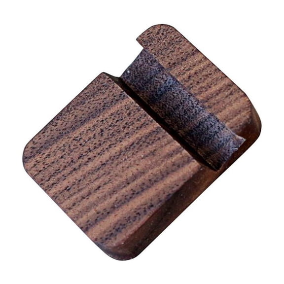WLPZXP Solid Wood Moible Phone Holder Desk Stand Holder for Phone Tablet 4x5cm Brown