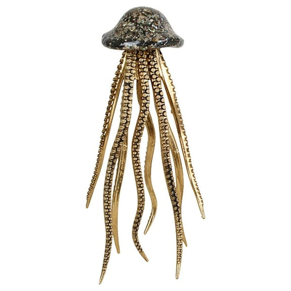 WLPZXP /Squid Sculpture Home Desktop Decoration Accessories Retro Animal Statue Room