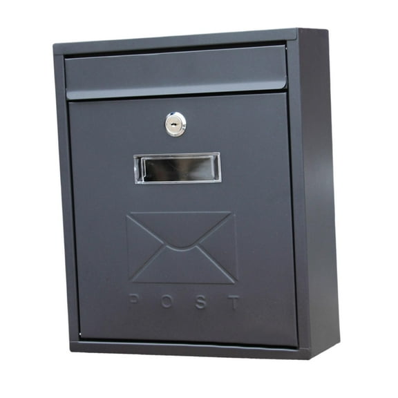 WLPZXP Suggestion Drop Box Mailbox Locking Metal Multipurpose Waterproof with Key Lock