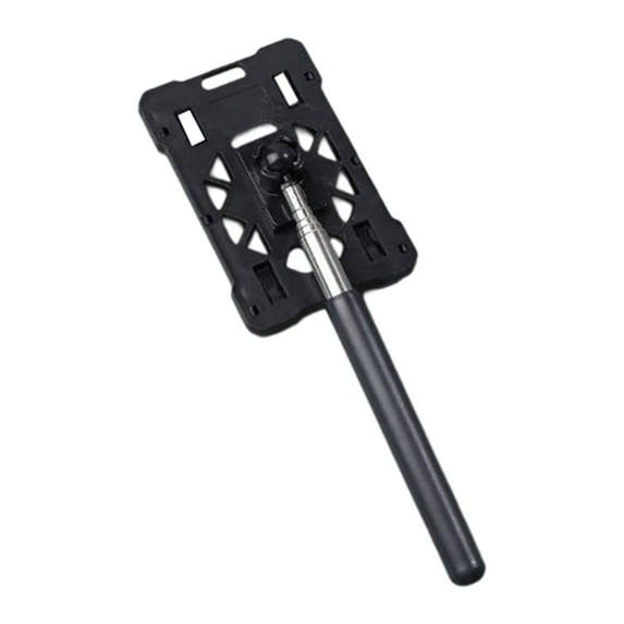 WLPZXP Telescopic Rod Card Holder Reacher Ergonomic Handle Lightweight Grabber Tool Black