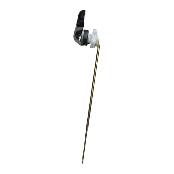 WLPZXP Toilet Cistern Flush Lever Toilet Handle Front Mount Brass Flush Arm Zinc Handle Silvering
