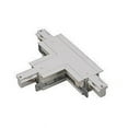thumbnail image 1 of WLTC-PT-WAC Lighting-Accessory - W Track Left T Connecter-Platinum Finish, 1 of 1