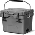 thumbnail image 1 of WLTER 16 Quart Cooler, 24 Can Insulated Ice Chest Box with Heavy Duty Handle and 2 Cup Holders, 3-5 Days Ice Retention, Portable Leakproof Hard Cooler for Camping, Fishing, Picnic, Outdoor, 1 of 9