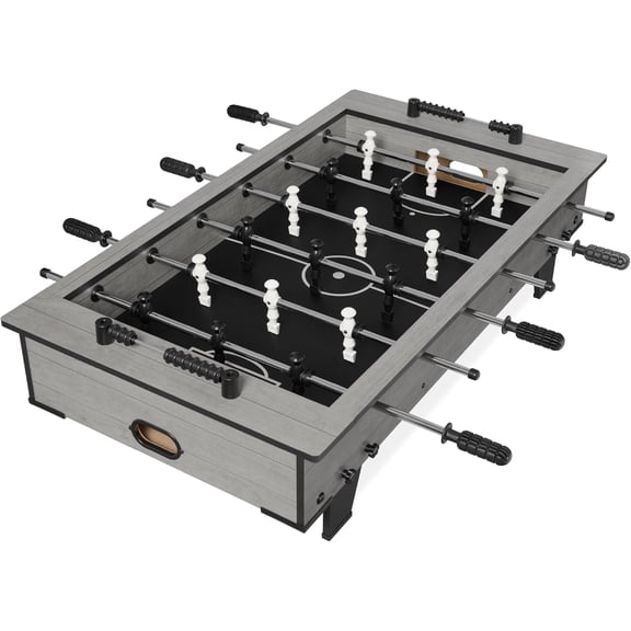 WLTER 40in Tabletop Foosball Table, Compact Mini Arcade Table Hand Soccer for Kids and Adults, Home, Game Room w/ 2 Balls