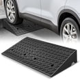 thumbnail image 1 of WLTER Rubber Curb Ramps, 6.3" Lift Height Curbside Driveway Ramp, 4410 LBS/2T Capacity Sidewalk Curb Ramp for Cars Trucks Bikes Motorcycles Wheelchairs, 1 of 7
