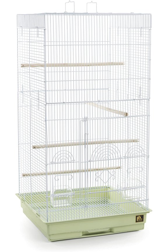 WLTER SPECONO1818H-SG Tall Tiel Cage, Sage Green