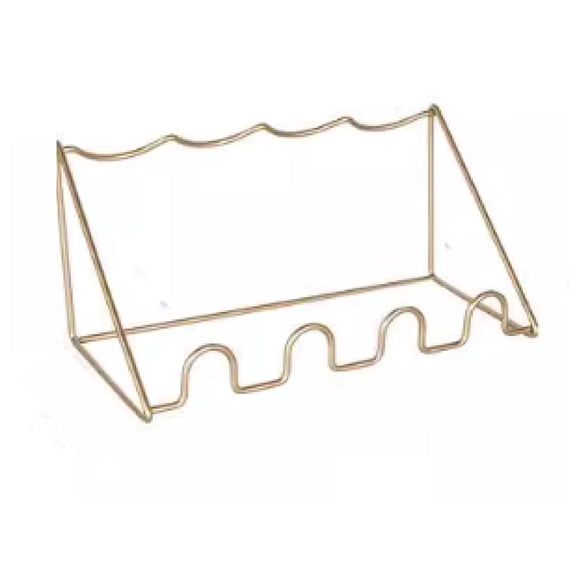 WLWWLL Wine racks,Gold Wine Rack - Wire Wine Rack - Bar Cart Decor - Bar Cart Accessories - Wine Racks Countertop - Gold Kitchen Accessories - Table Top Wine Rack