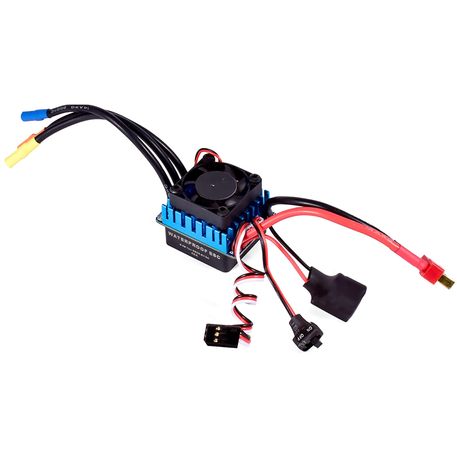 Controlador De Velocidad Eléctrico Rc Brushless Esc Impermea
