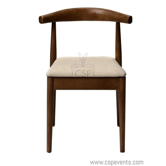 Chesterfield Mid Century Modern Wood Dining Side Chair, Multicolor
