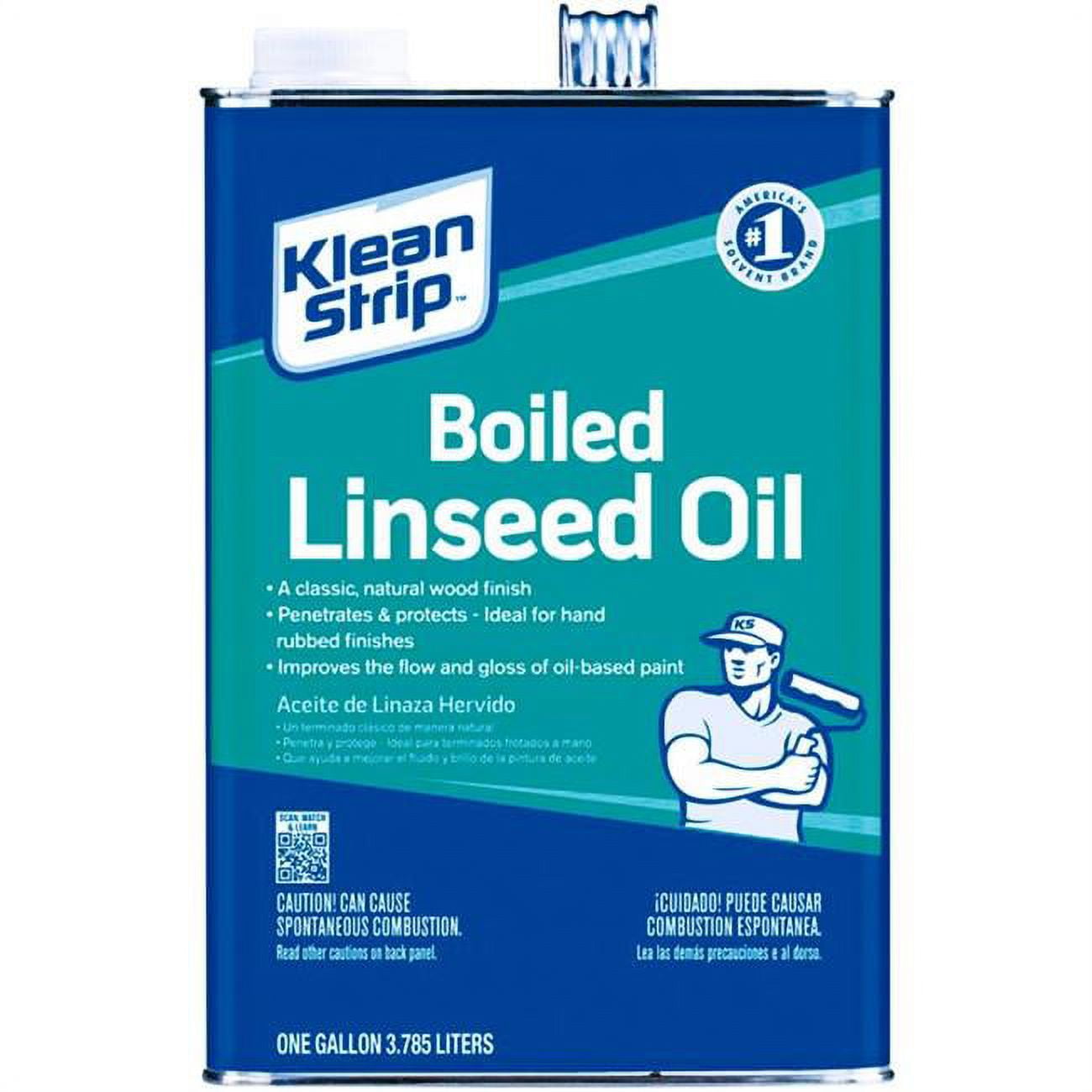 WM Barr Klean Strip Boiled Linseed Oil Based Gloss pack of 4
