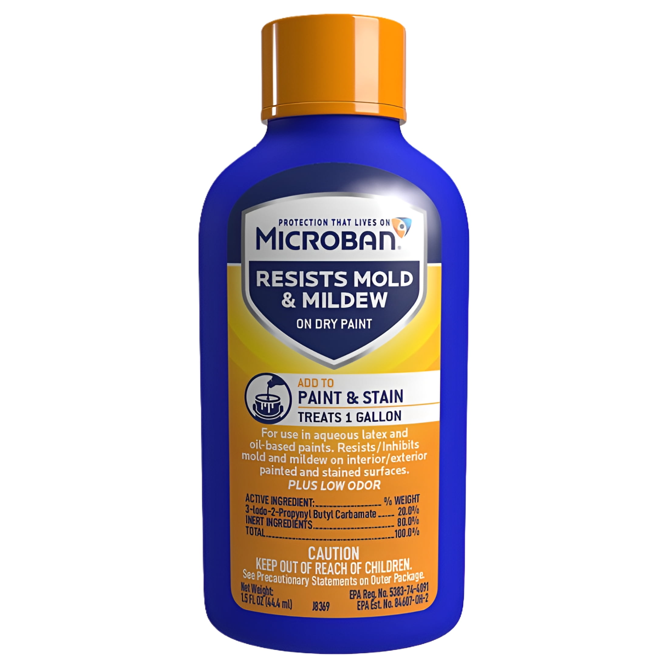 WM Barr Microban Resistant Mold and Mildew Paint & Stain Additive 1.5 ...