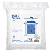 Walmart Clear Bubble Corners, 8" x 8", 16 Pieces, Edge Protection for Mirrors and Frames