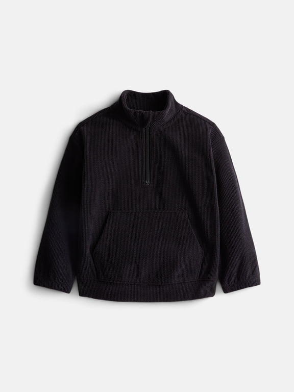 Toddler Boys' Corduroy Quarter Zip Pullover Top, Sizes 12M-5T