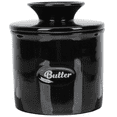WM Vintage Ceramic Butter Crock French Style Fridge Butter Keeper