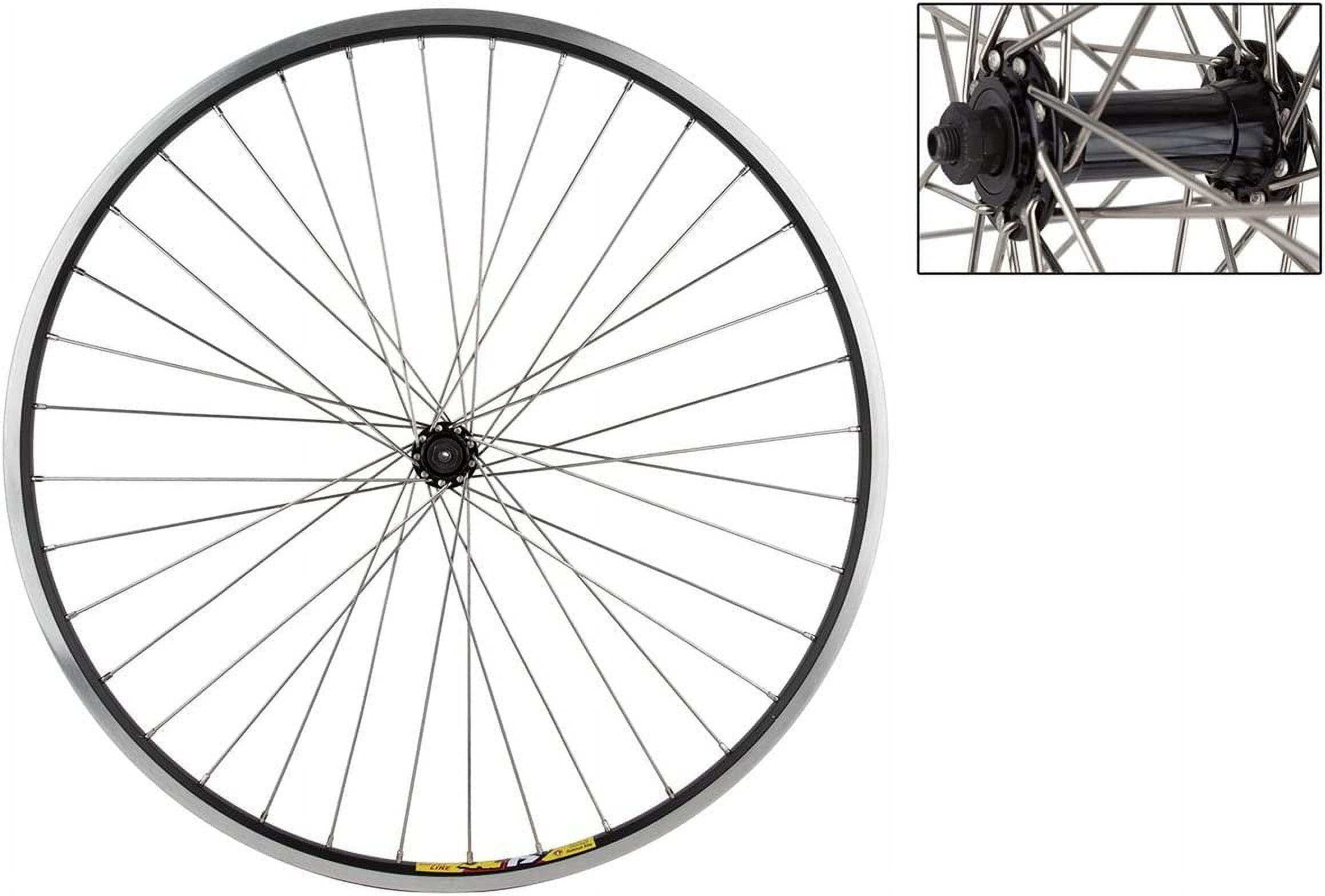 FRONT 27.5 584x19 WEI 519 BLACK MSW 36 WHEEL MASTER AQ1000 QR BLACK 100mm 14gBK main image 0