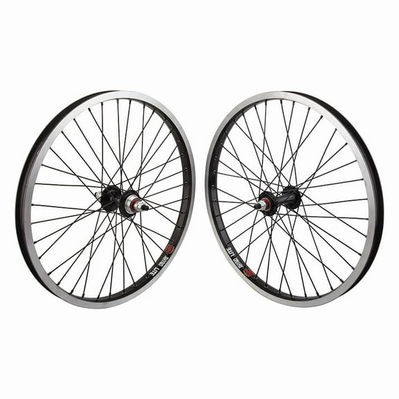 WM Wheels  20x1.75 406x22 Sun Rhyno Lite Bk 36 Bp Ff Seal 3/8 Bk 110mm Ss2.0bk