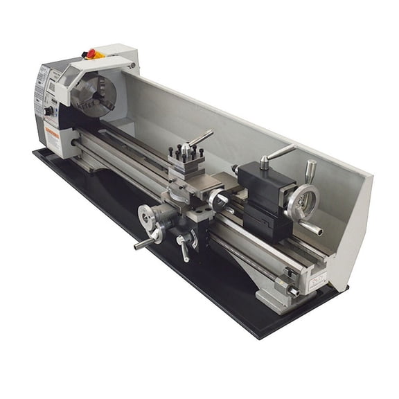 WM210V Inch Precision Metal Bench Lathe Metal Working Lathe Miniature lathe 8"*24"