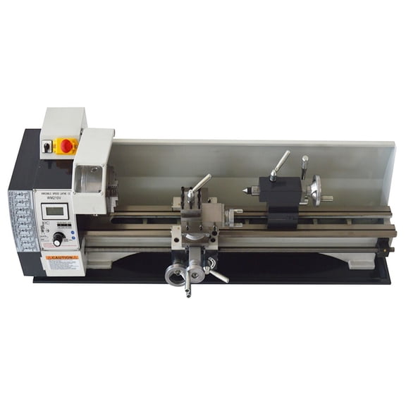 WM210V Metric Precision Metal Bench Lathe Metal Working Lathe 8"*24"