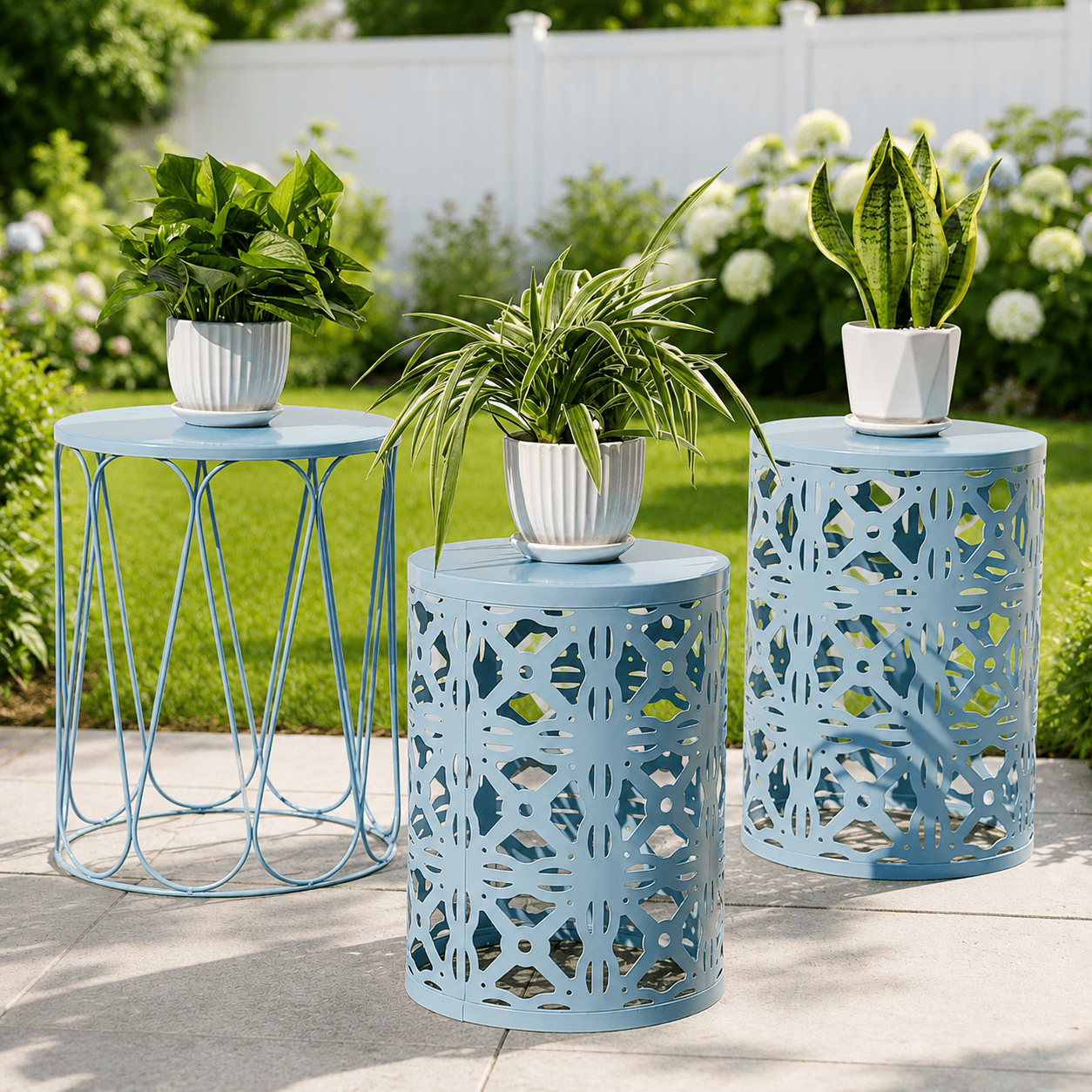 WM25S3BLUE End Tables
