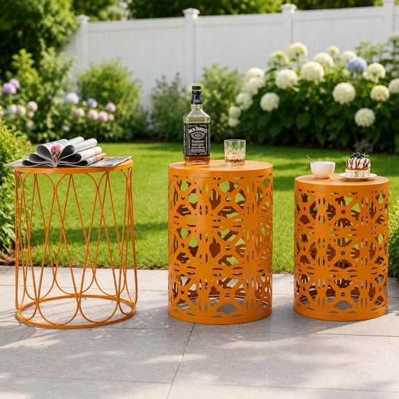 WM25S3ORANGE End Tables