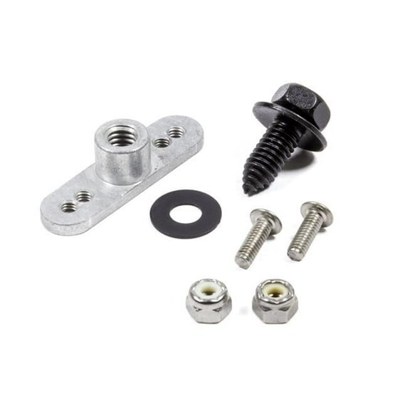 WM377A-312 0.31 in. - 18 Thread Aluminum Mud Cover Conversion Plate