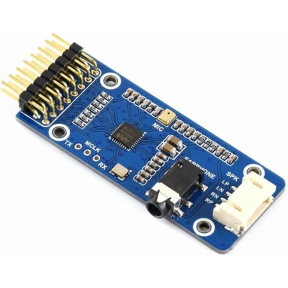 WM8960 Stereo Audio CODEC Module Development Board for Microcontroller IoT Projects Playback and Recording DIY Electronics Kit SKU-15019
