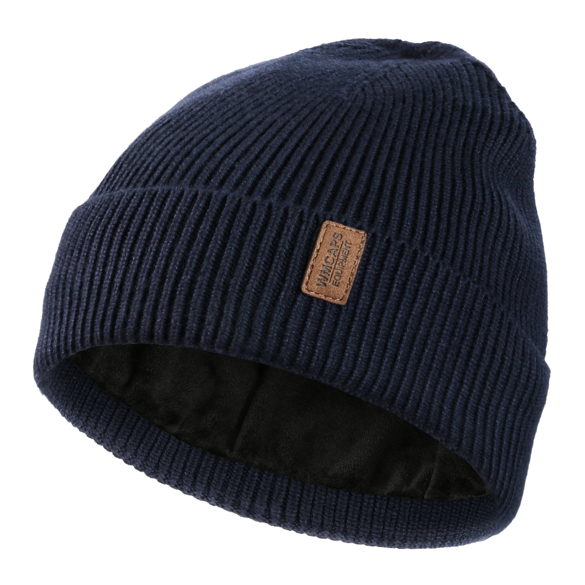Winter Beanie Hats for Men Women, Fleece Lined Beanie Soft Stocking Cuffed cap Polar Fleece Stocking Cap ZTL Merino Wool Beanie Hat For Men  main image 4