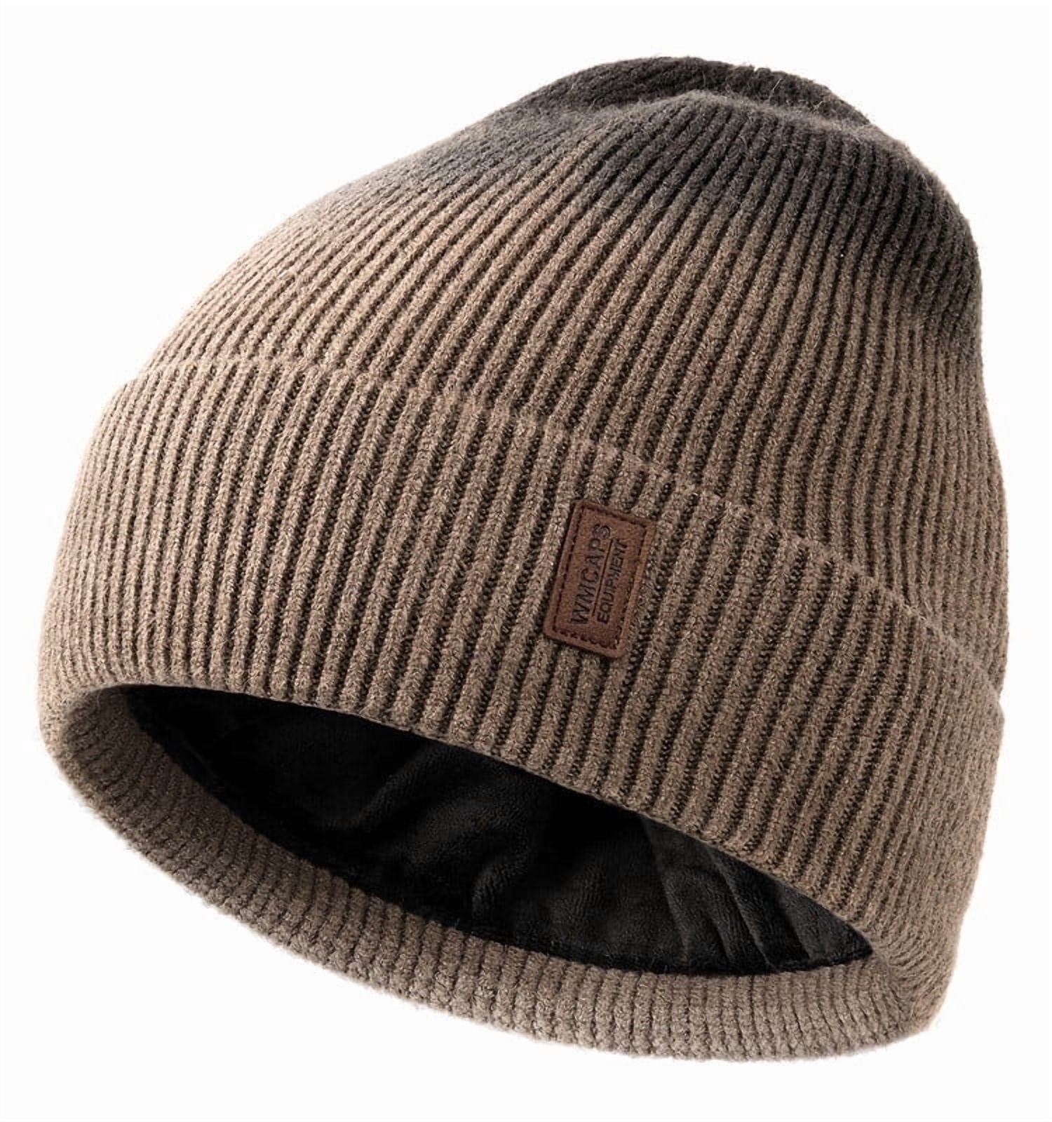 WMCAPS Winter Beanie Hats for Men Women, Fleece Lined Beanie  display picture 2