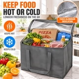 WMEQMEAS 42.27 QT Gray Soft Sided Cooler Bag, Leakproof Insulated ...