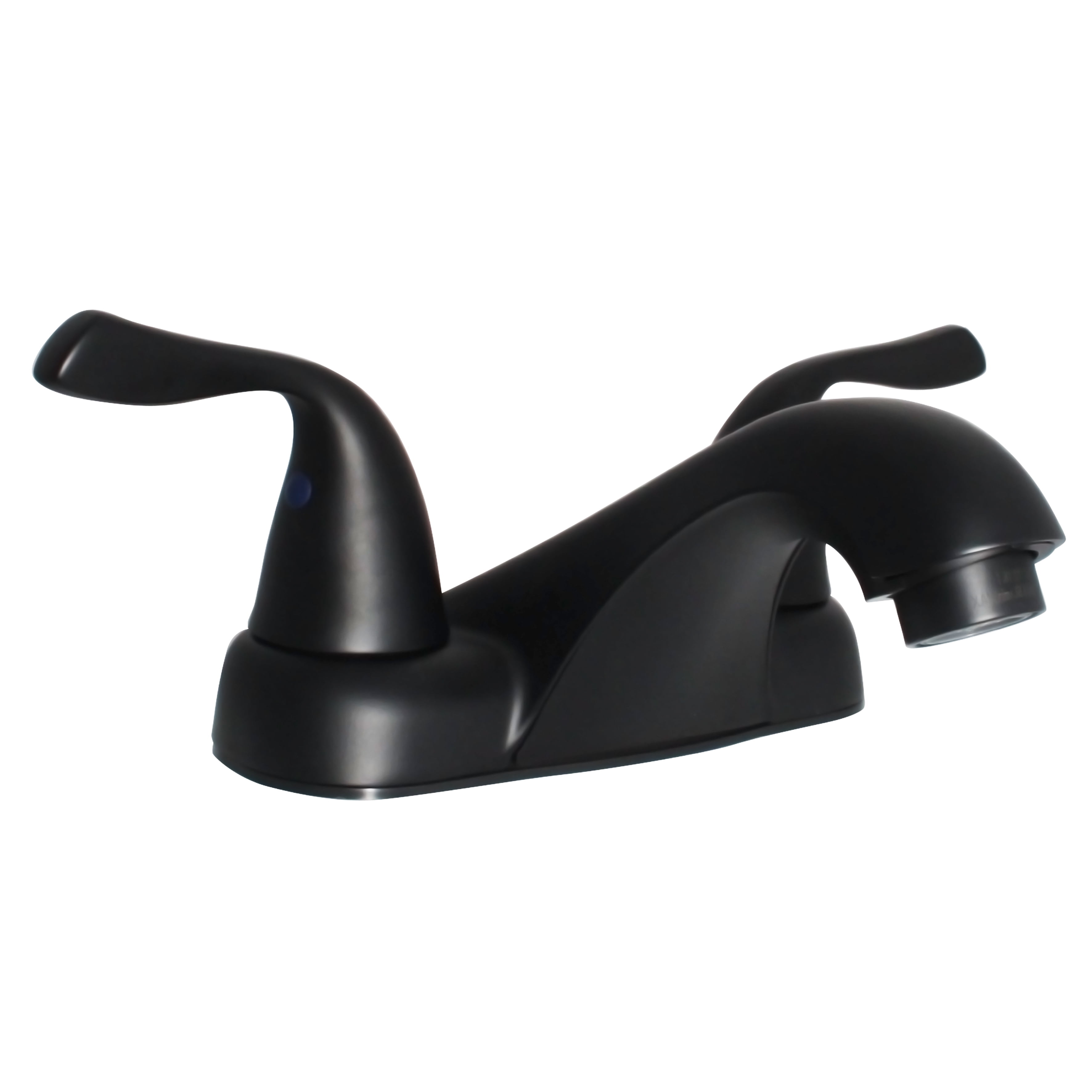 WMF Stainless Steel Matte Black 2-Handle 4-Inch Centerset Bathroom Faucet