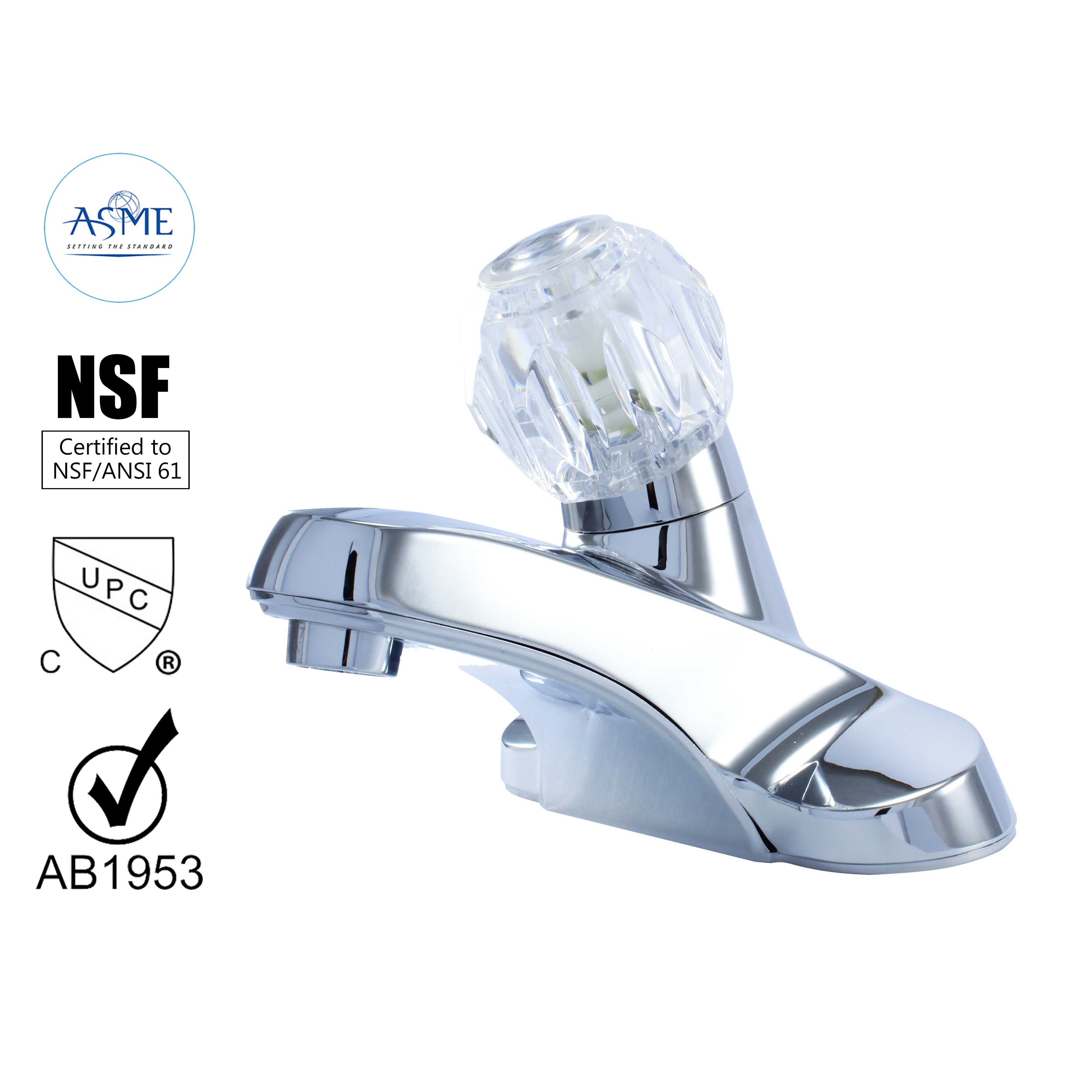 WMF4316ZCP Nonmetallic(Plastic) Single Handle Lavatory Bathroom