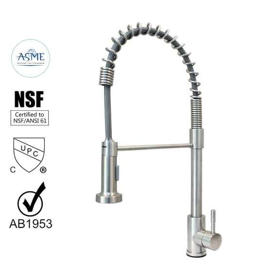 WMF Stainless Steel Silver Kitchen Faucet