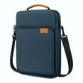 thumbnail image 1 of WMGHA ‌13.3 Inch Tablet Crossbody Bag‌ - Shockproof Laptop Messenger Bag with Storage Pockets, Lightweight Water-Resistant Case for iPad Pro/Surface/Student Business Use, 1 of 7