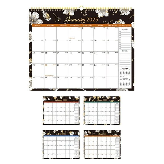 WMGHA 2025 Calendar - Wall Calendar from January 2025 to December 2025, 12 Months Hanging Calendar with Thick Paper, New Year Gifts, Perfect for Monthly Organizing & Planning, 28" x 37"