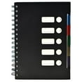 thumbnail image 1 of WMGHA 5 Subject Notebook for Work 300 Pages(150 sheets) Spiral Notebooks College Ruled with Dividers Tabs A5 Small Note Book for 𝗦𝗰𝗵𝗼𝗼𝗹 Office Supplies Note Taking, 6.5 x 8.3 inches, 1 of 9