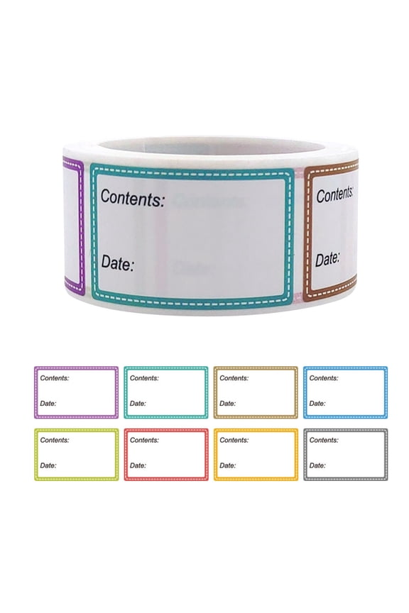 500 Pcs Removable Weekly Day of Week Label – Monday Through Sunday Inventory Sticker, Self Adhesive Date Dot Sticker for Restaurant Kitchen Container – Food Label Management