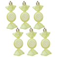 thumbnail image 1 of WMGHA 6pcs Candy Land 2026 Xmas Birthday Party Wedding Suppiles Decoration, Hanging Candy Cane Christmas Tree Décor, Christmas Decorative Hanging Ornaments Crafts, 1 of 9