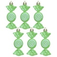 thumbnail image 1 of WMGHA 6pcs Candy Land 2026 Xmas Birthday Party Wedding Suppiles Decoration, Hanging Candy Cane Christmas Tree Décor, Christmas Decorative Hanging Ornaments Crafts, 1 of 9