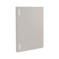 thumbnail image 1 of WMGHA B5 Slide Binder Notebook with 5 Tab Dividers, 8-Ring Binder, Elastic Bind Closure Shell Case for Spiral Journal Planner DIY Refillable Scrapbook Notebook Protector, 1 of 9