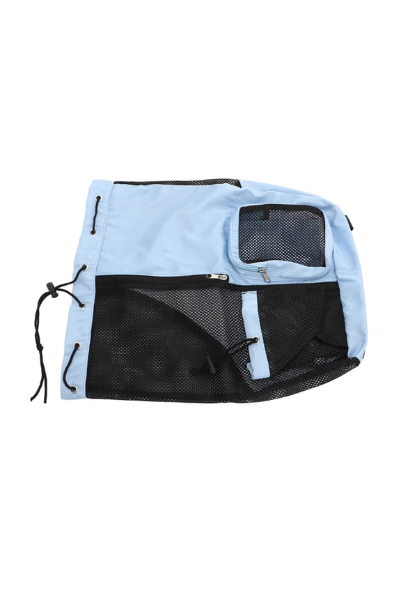 Breathable Mesh Beach Backpack – Mesh Drawstring Backpack Bag,Adjustable Shoulder Strap Gym Bag,Multifunction Mesh Bag – Lightweight PVC & Nylon Swim Backpack for Pool,Travel & Beach