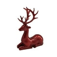 thumbnail image 1 of WMGHA Christmas Reindeer Figurines, Mini Animal Reindeer Decor Deer Statues Sculpture Tabletop Ornaments for Cabinet Mantel Shelves Fireplace Home Décor Accents Collectible Figurines, 1 of 9