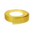 thumbnail image 1 of WMGHA Christmas Ribbons,3/8 Inch Gold Silver Glitter Ribbon for Gift Wrapping Red and Green Satin Ribbon for Christmas DIY Crafts Decoration 1 Roll, 1 of 2
