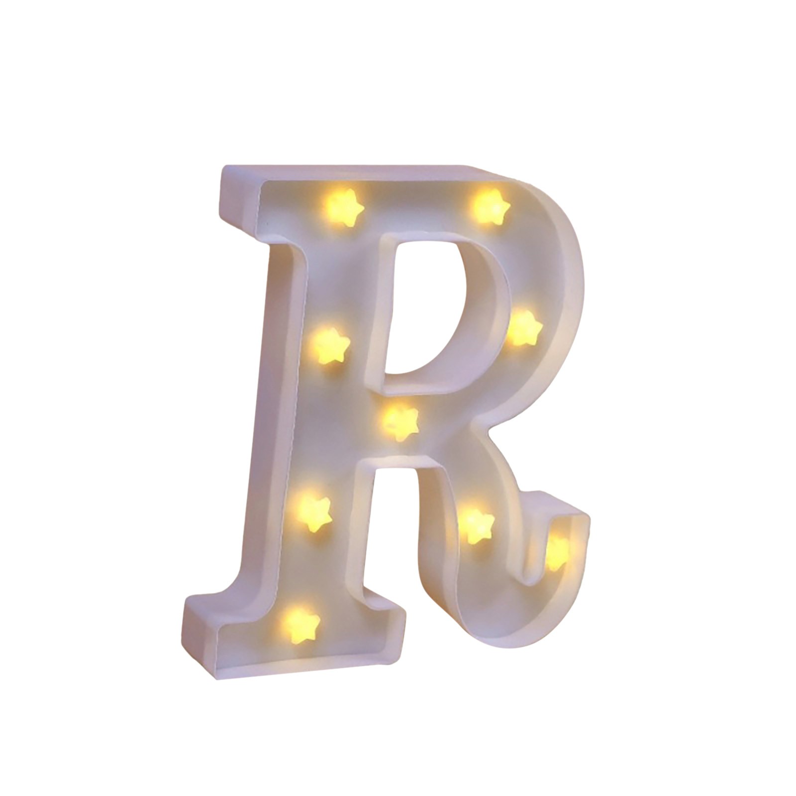 WMGHA Creative 26 Letter LED Light Sign for Custom Word Display ...
