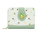 thumbnail image 1 of WMGHA Cutest Fruit Prints Wallet Card Slots Small Wallet with Zipper Coin Pouch Wallet for Women Girls, Compact Card Holder and Coin Purse for Daily Use, 1 of 9