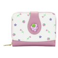 thumbnail image 1 of WMGHA Cutest Fruit Prints Wallet Card Slots Small Wallet with Zipper Coin Pouch Wallet for Women Girls, Compact Card Holder and Coin Purse for Daily Use, 1 of 9